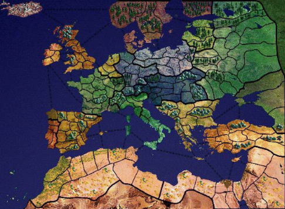 the map